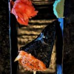 1Spicy Salmon Hand Roll